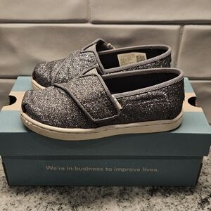 TOMS Glitter Slip-On Shoes